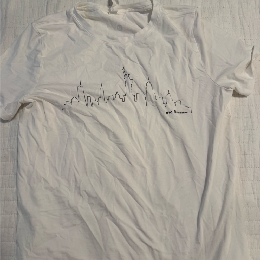 lululemon athletica White Skyline Tee